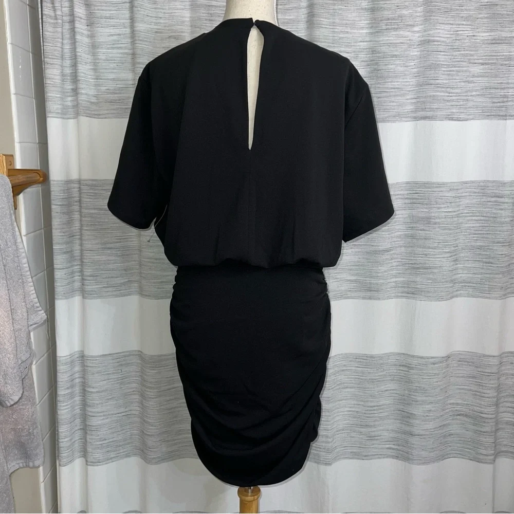 Abercrombie & Fitch Ruched Knit Mini Dress - Picture 7 of 11